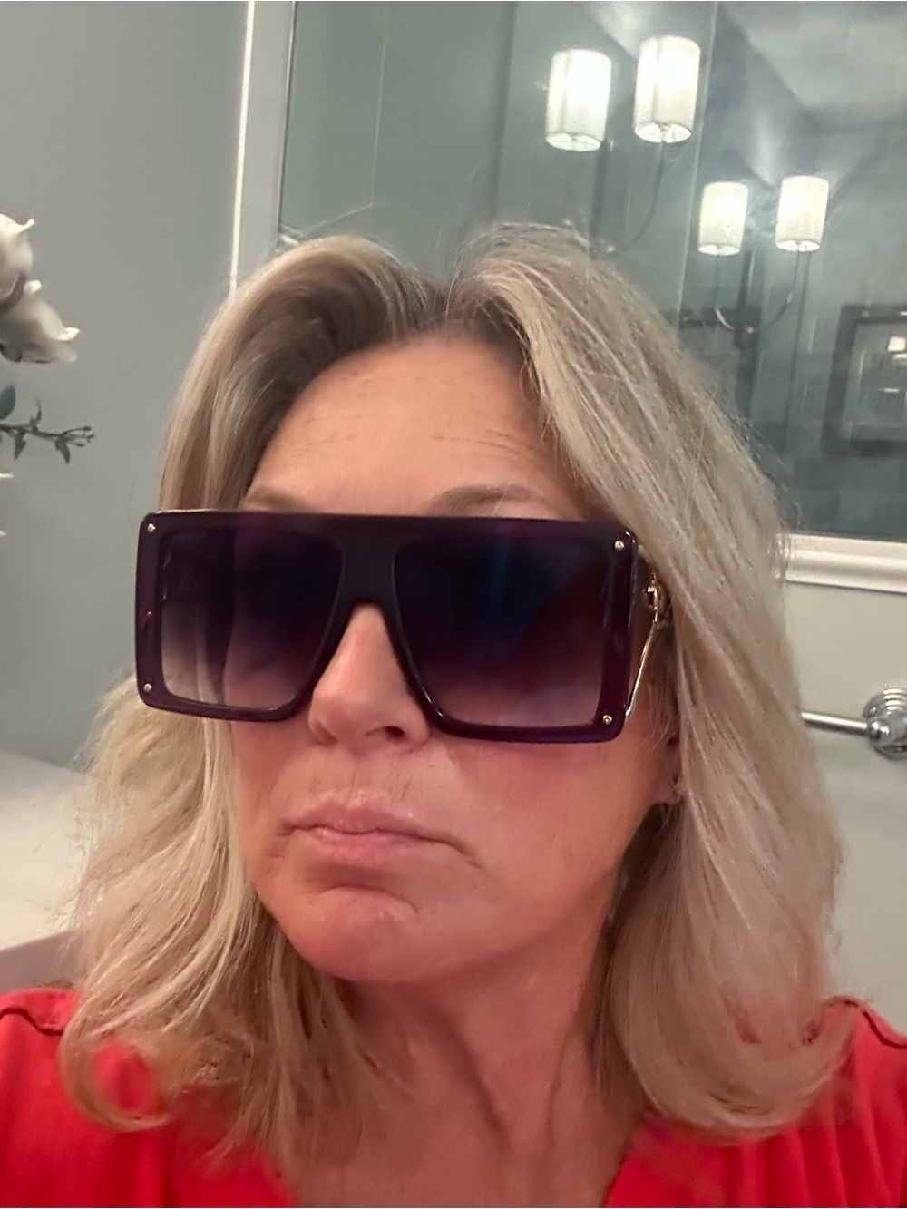Carterra Unica Purple Sunglasses